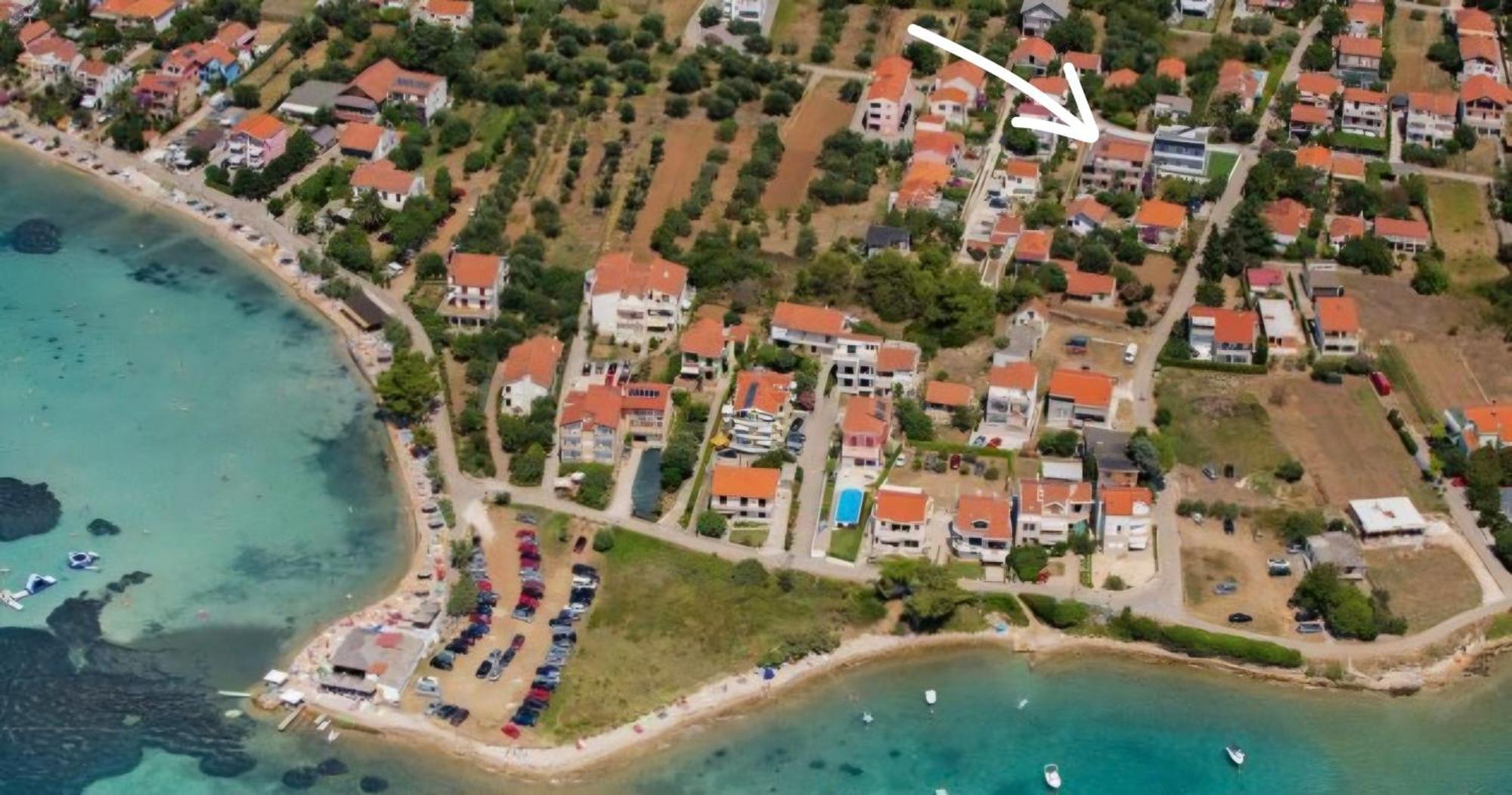 Apartmani Tajana Sukosan Bagian luar foto
